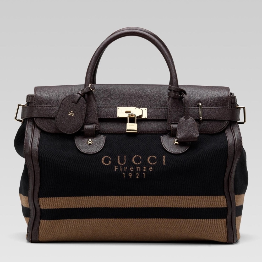 Gucci Frienze 1921 Men's Duffel Bag only 3… - Picture 6 of 6